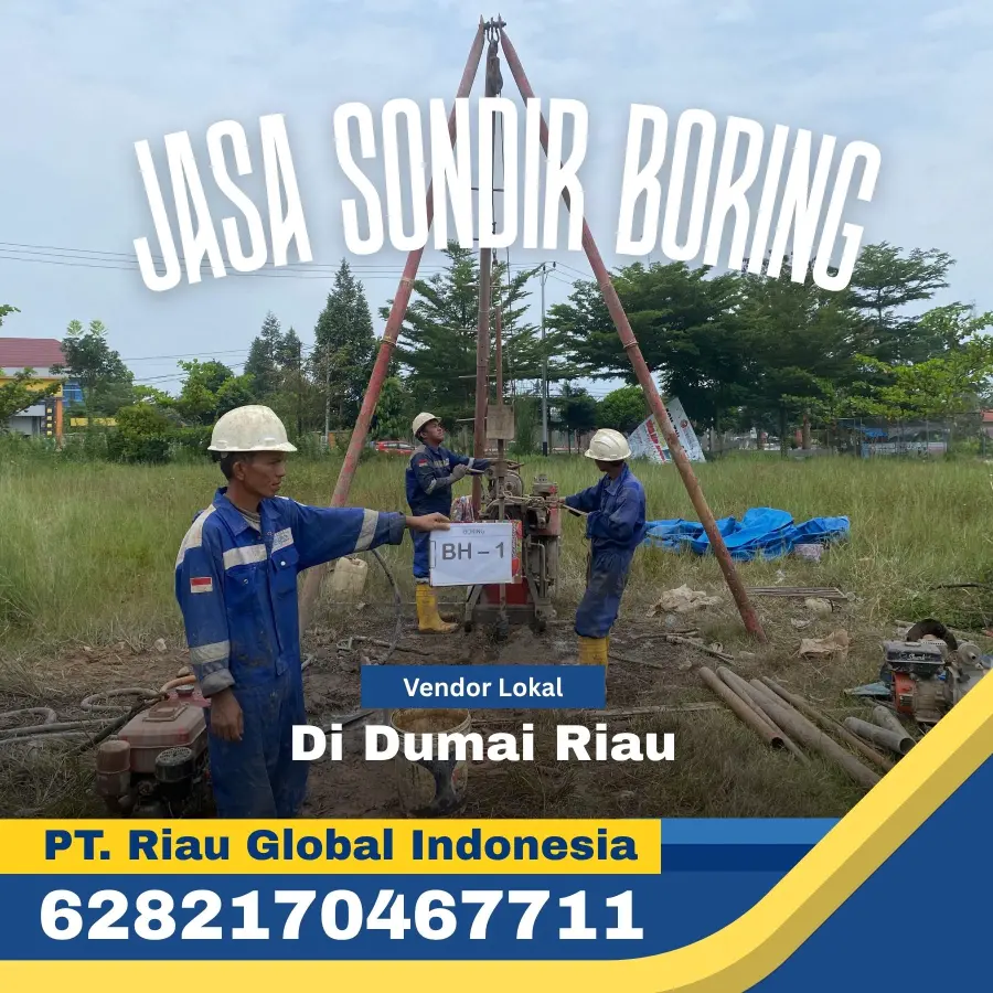 Jasa Sondir Boring di Dumai Riau - PT Riau Global Indonesia