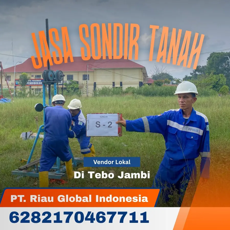 Jasa Sondir Tanah di Di Tebo Jambi - PT Riau Global Indonesia