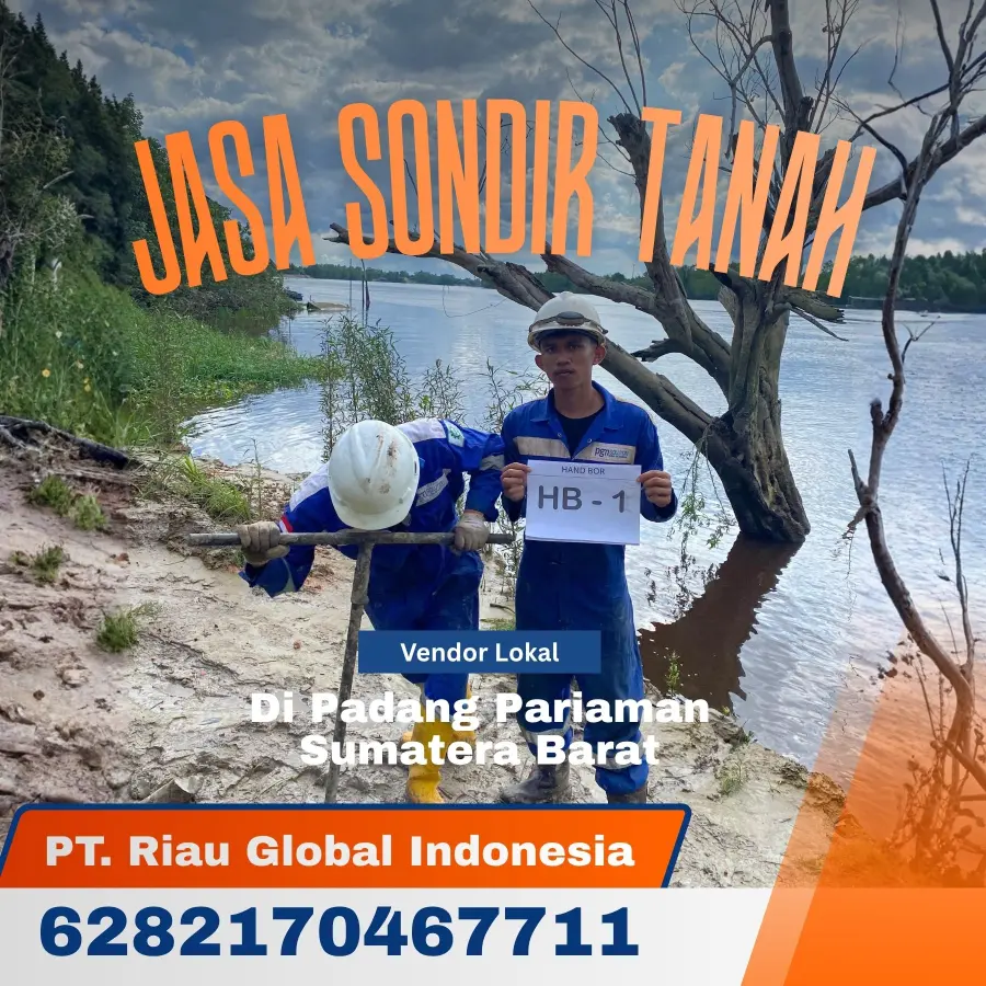 Jasa Sondir Tanah di Padang Pariaman Sumatera Barat - PT Riau Global