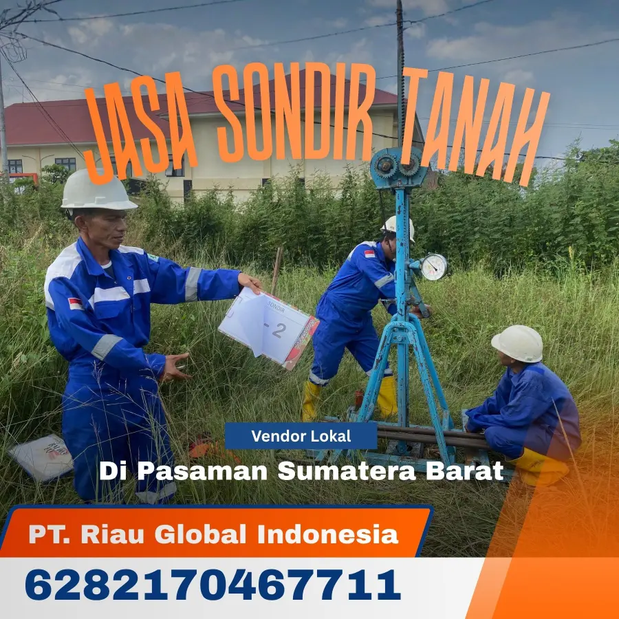 Jasa Sondir Tanah di Pasaman Sumatera Barat - PT Riau Global Indonesia