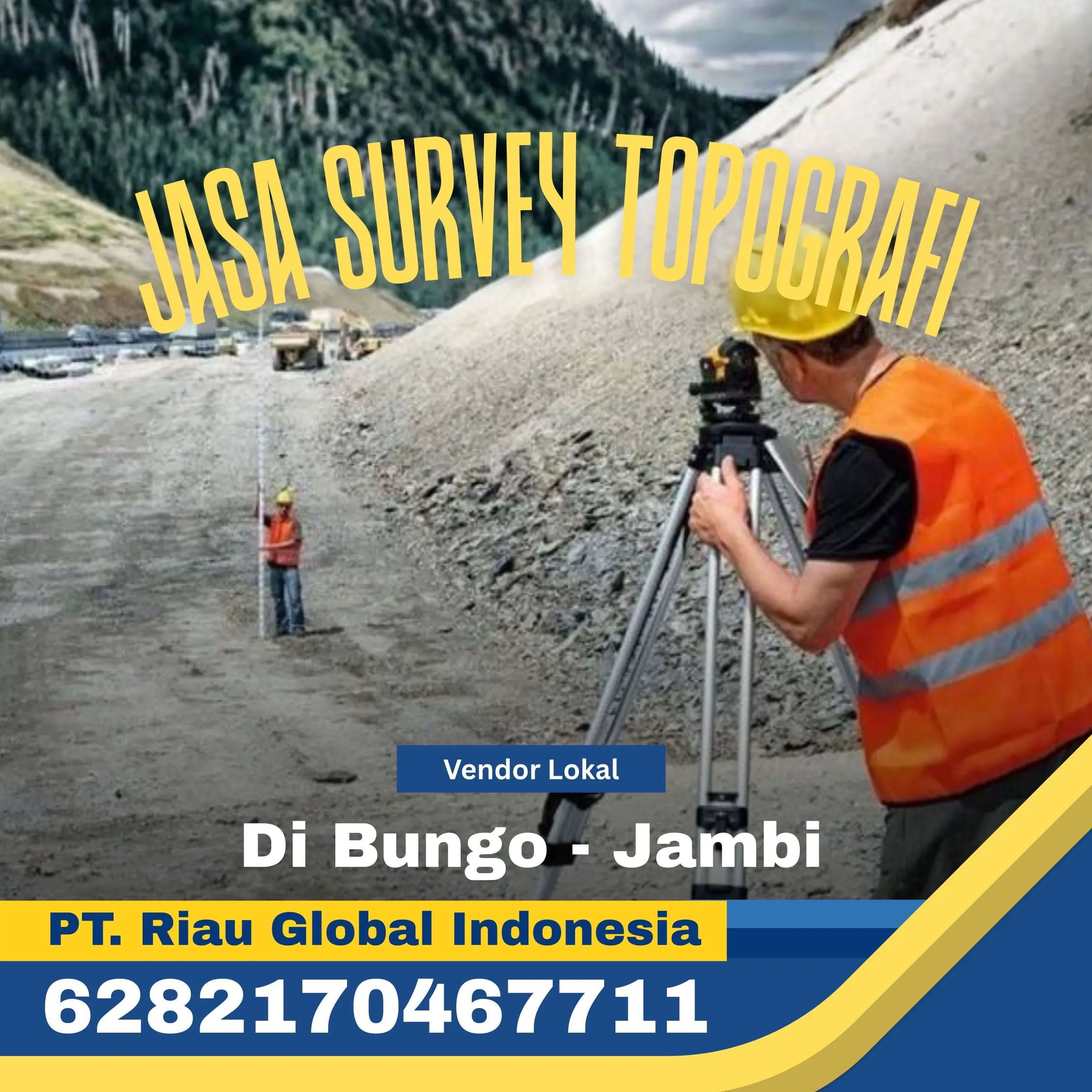 Jasa Survey Topografi di Bungo – Proyek Lebih Presisi dari Vendor Lokal