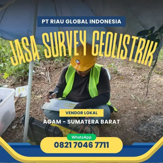 Jasa Survey Geolistrik di Agam Sumatera Barat - 082170467711