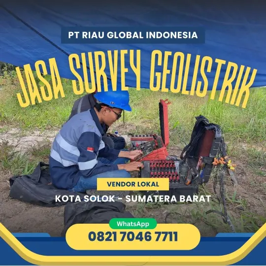 Jasa Survey Geolistrik di Kota Solok Sumatera Barat - 082170467711