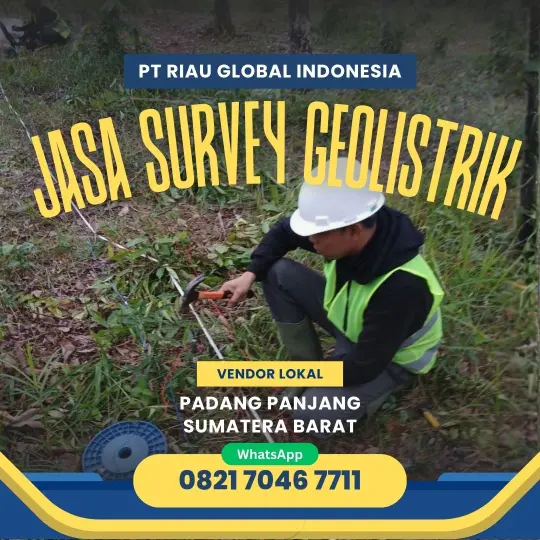 Jasa Survey Geolistrik di Padang Panjang Sumatera Barat - 082170467711
