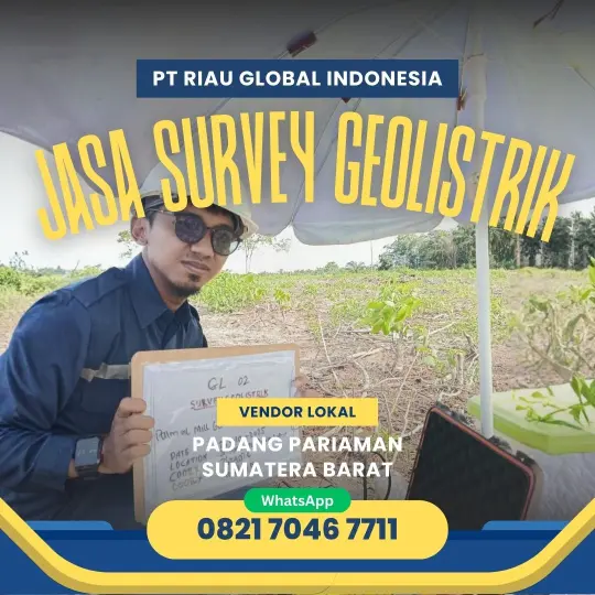 Jasa Survey Geolistrik di Padang Pariaman Sumatera Barat - 082170467711