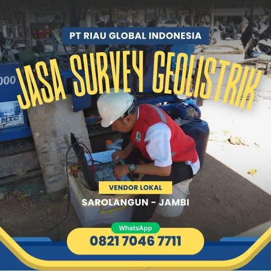 Jasa Survey Geolistrik di Sarolangun Jambi - 082170467711