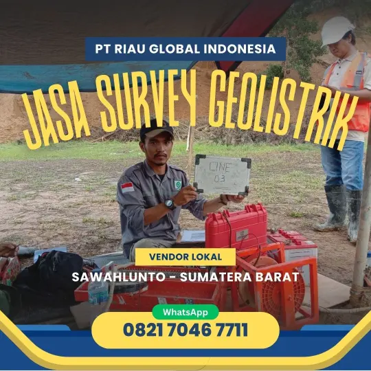 Jasa Survey Geolistrik di Sawahlunto Sumatera Barat - 082170467711