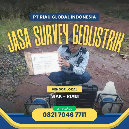 Jasa Survey Geolistrik di Siak Riau - 082170467711