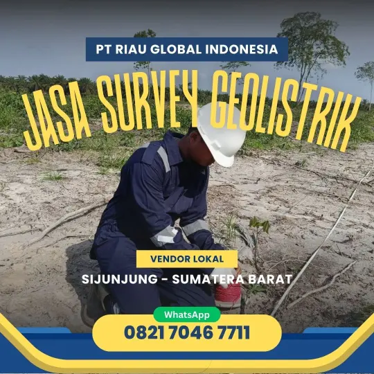 Jasa Survey Geolistrik di Sijunjung Sumatera Barat - 082170467711