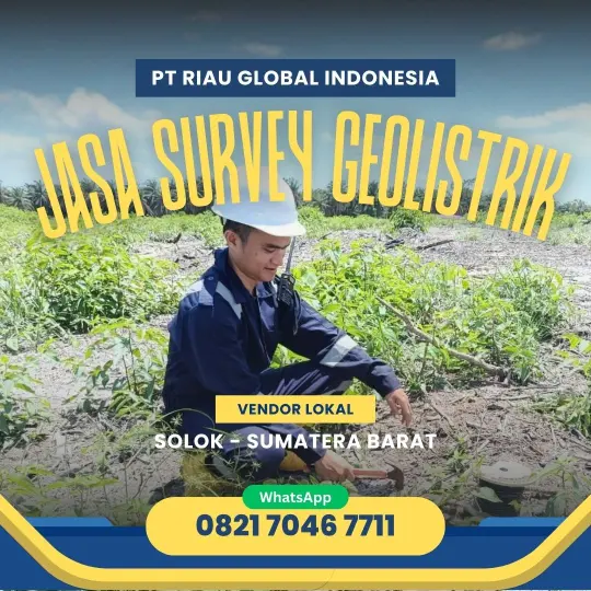 Jasa Survey Geolistrik di Solok Sumatera Barat - 082170467711