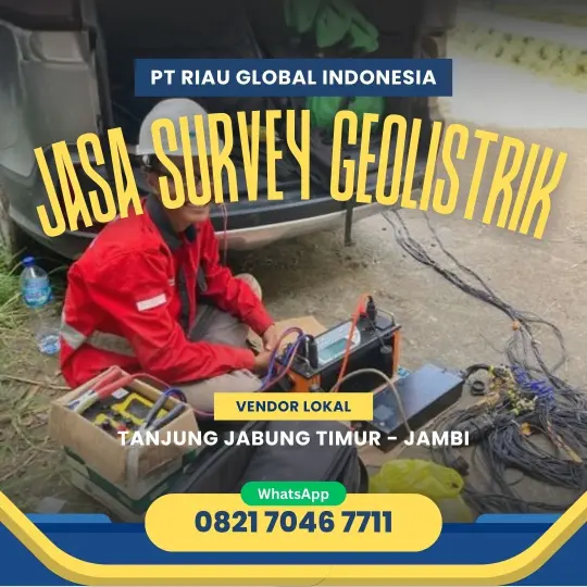 Jasa Survey Geolistrik di Tanjung Jabung Timur Jambi - 082170467711